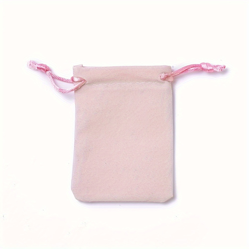 Customizable Flannel Drawstring Velvet Bag
